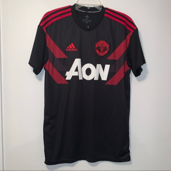 Nike Manchester United pre-match soccer jersey - Picture 1 of 4